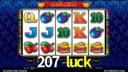 Interface do App 207 luck