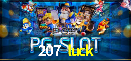 Bônus de Boas-vindas 207 luck